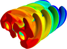 Heat Map of Twin Screw